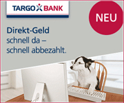 NEU: Direkt-Geld – TARGOBANK überzeugt mit Kurzzeitkredit